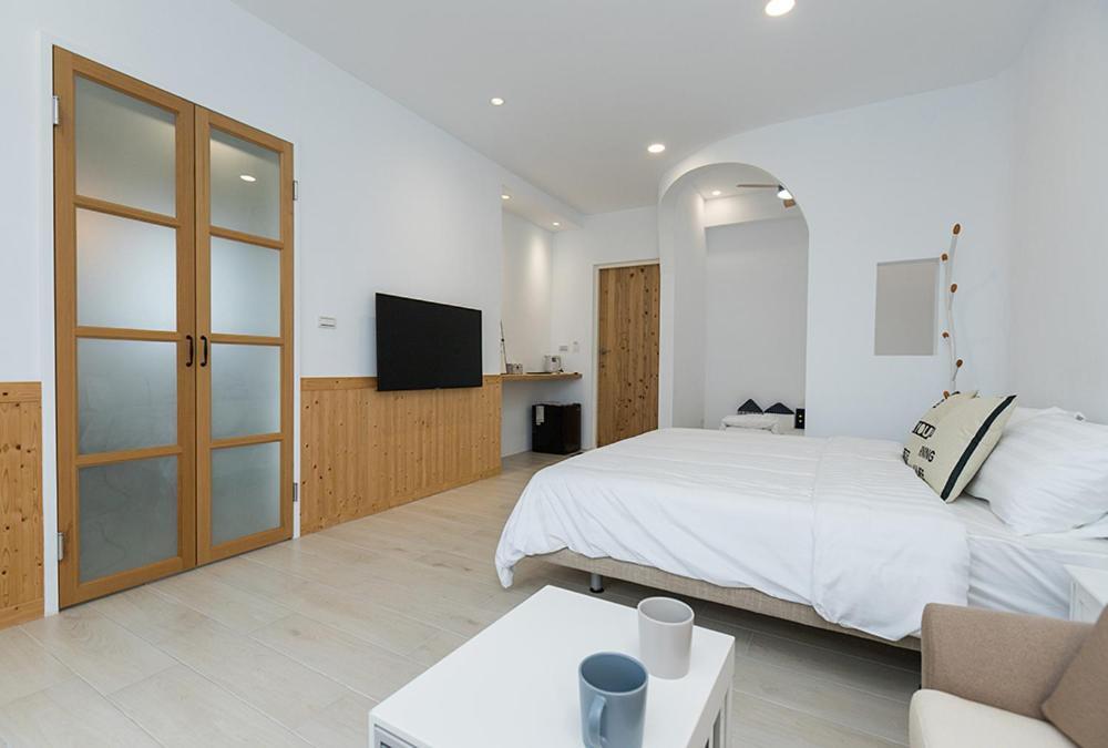 Blue White Apartment อู่เจี๋ย ภายนอก รูปภาพ
