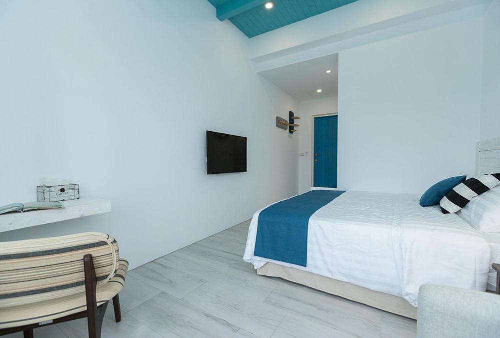 Blue White Apartment อู่เจี๋ย ภายนอก รูปภาพ