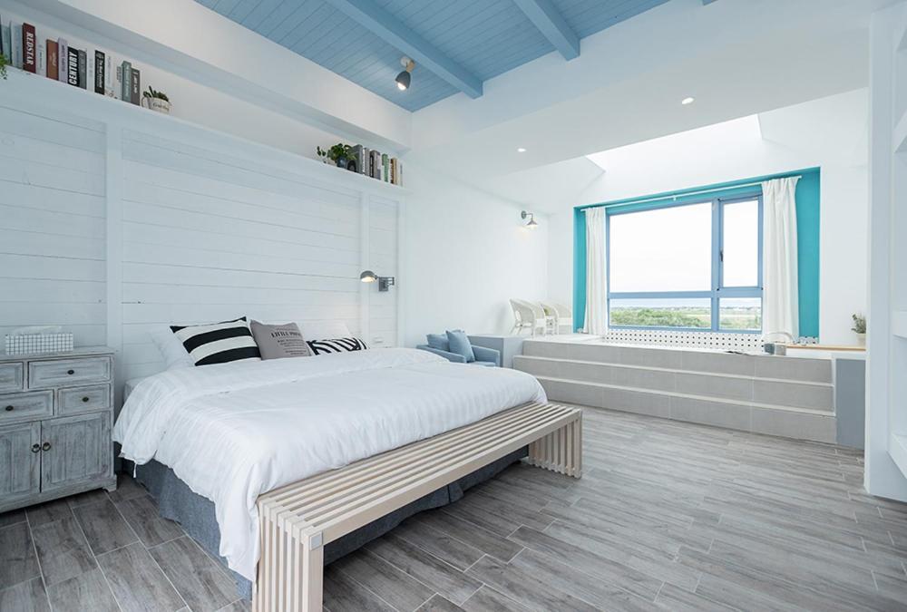 Blue White Apartment อู่เจี๋ย ภายนอก รูปภาพ