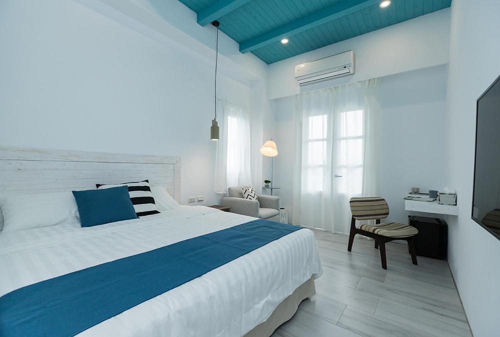 Blue White Apartment อู่เจี๋ย ภายนอก รูปภาพ