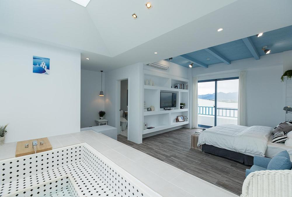 Blue White Apartment อู่เจี๋ย ภายนอก รูปภาพ